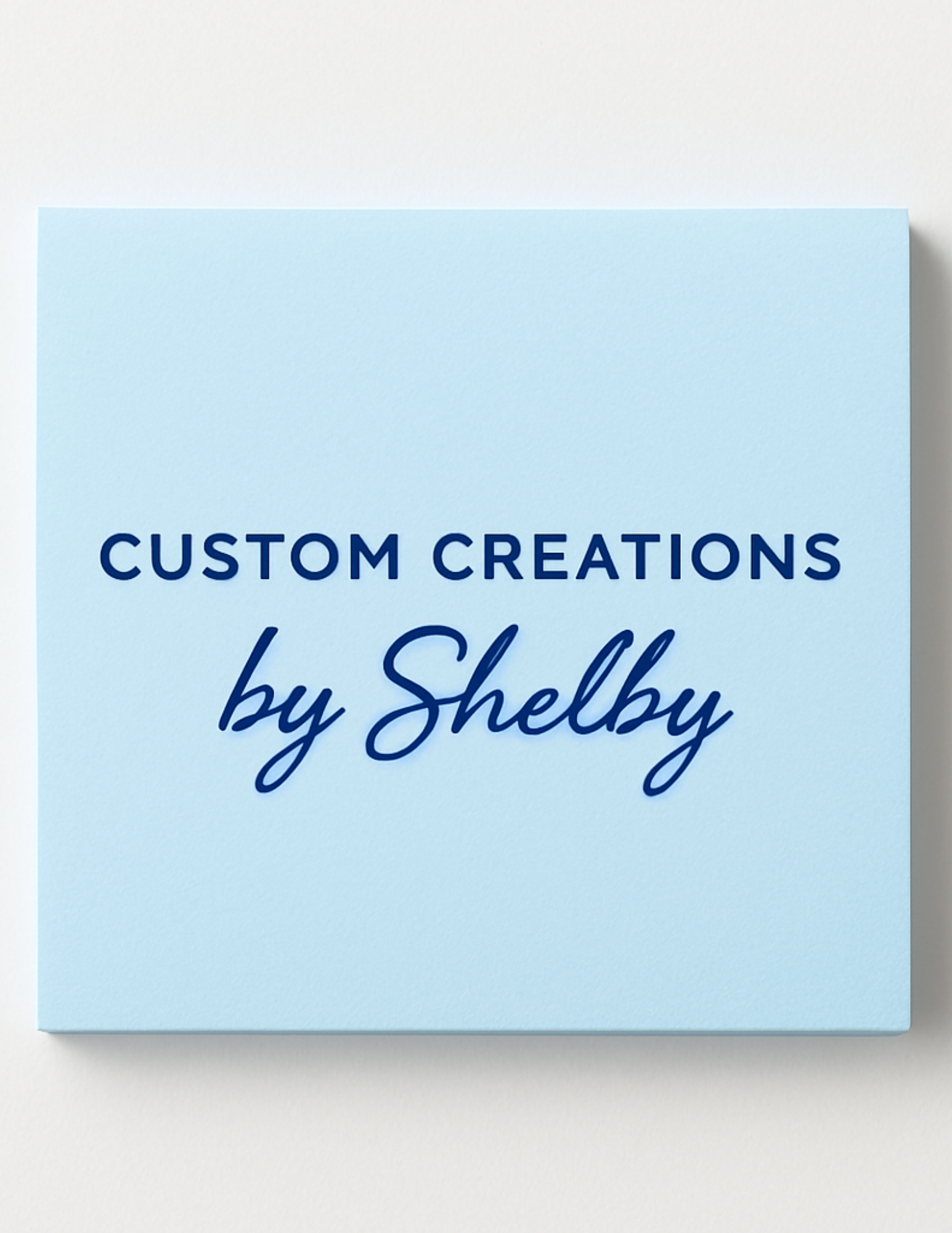 Custom Sticky Notes (3x3)